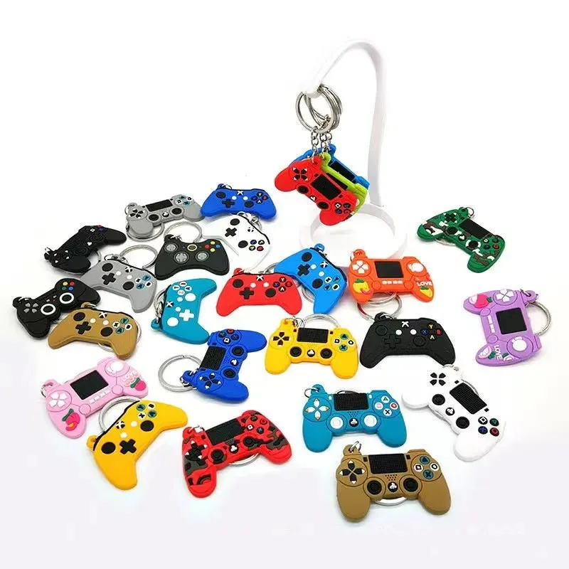 10 Pieces Video Game Controller Keychains