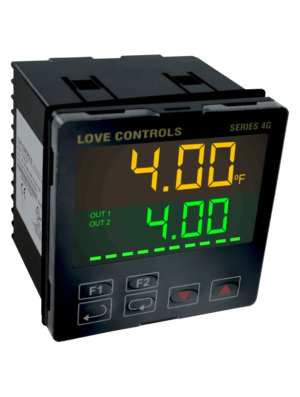 16G-63-32 | 1/16 DIN temperature/controller | linear voltage/relay | RS485 | temp retransmission | remote setpoint | Dwyer