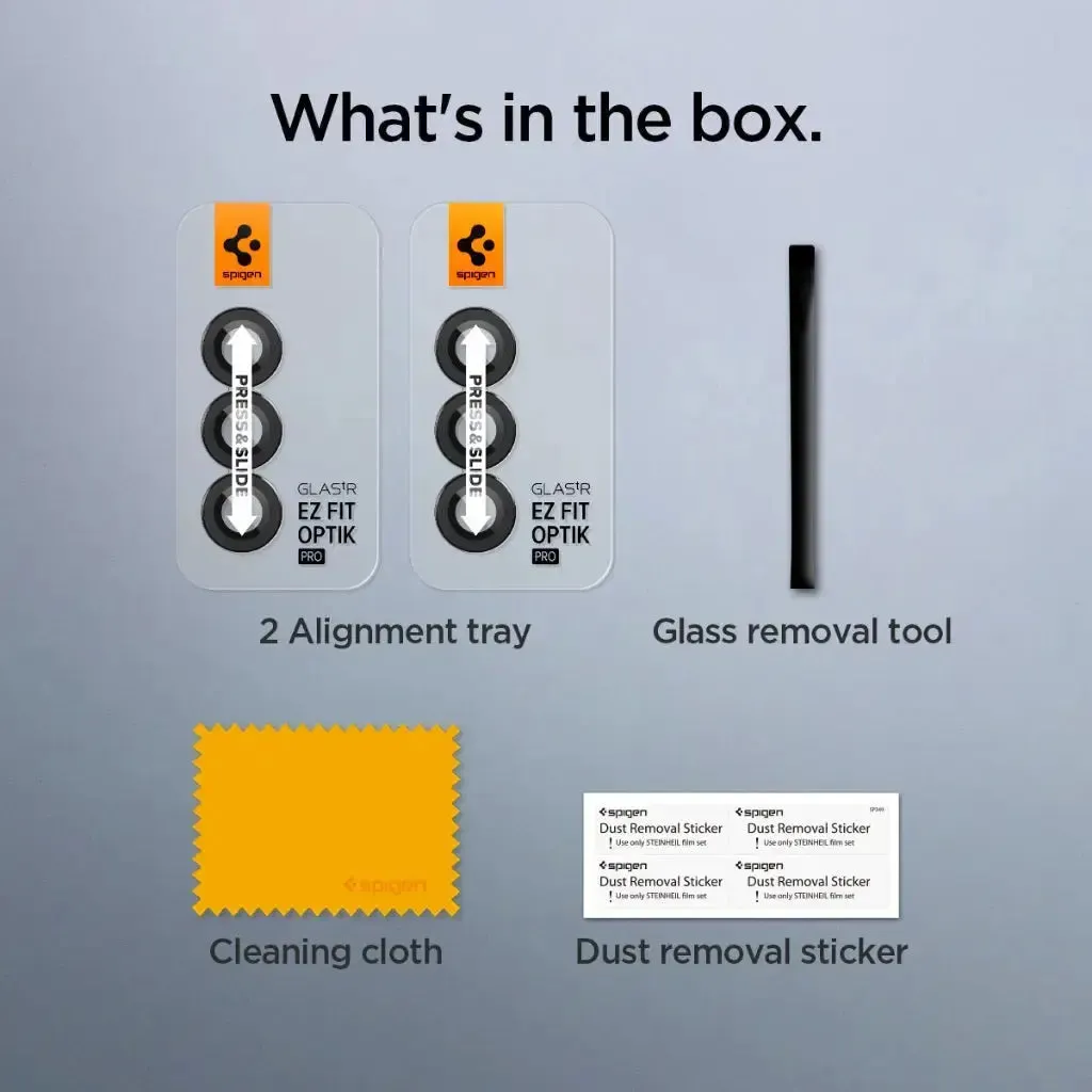 [2 Pack] Galaxy Z Fold 6 Camera Lens Protector EZ Fit Optik Pro