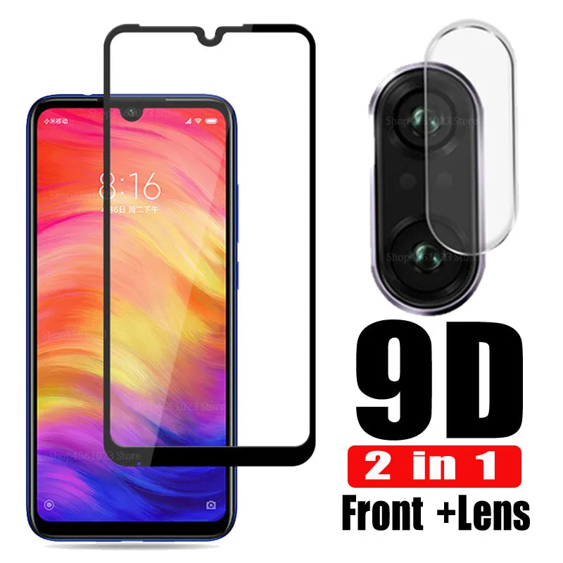 2Pcs Camera Glass For Redmi Note 7 Tempered Glass Screen Protector For Xiaomi Redmi Note 8 7 6 Pro 6A Mi 9 SE 8 A2 lite 9T Glass