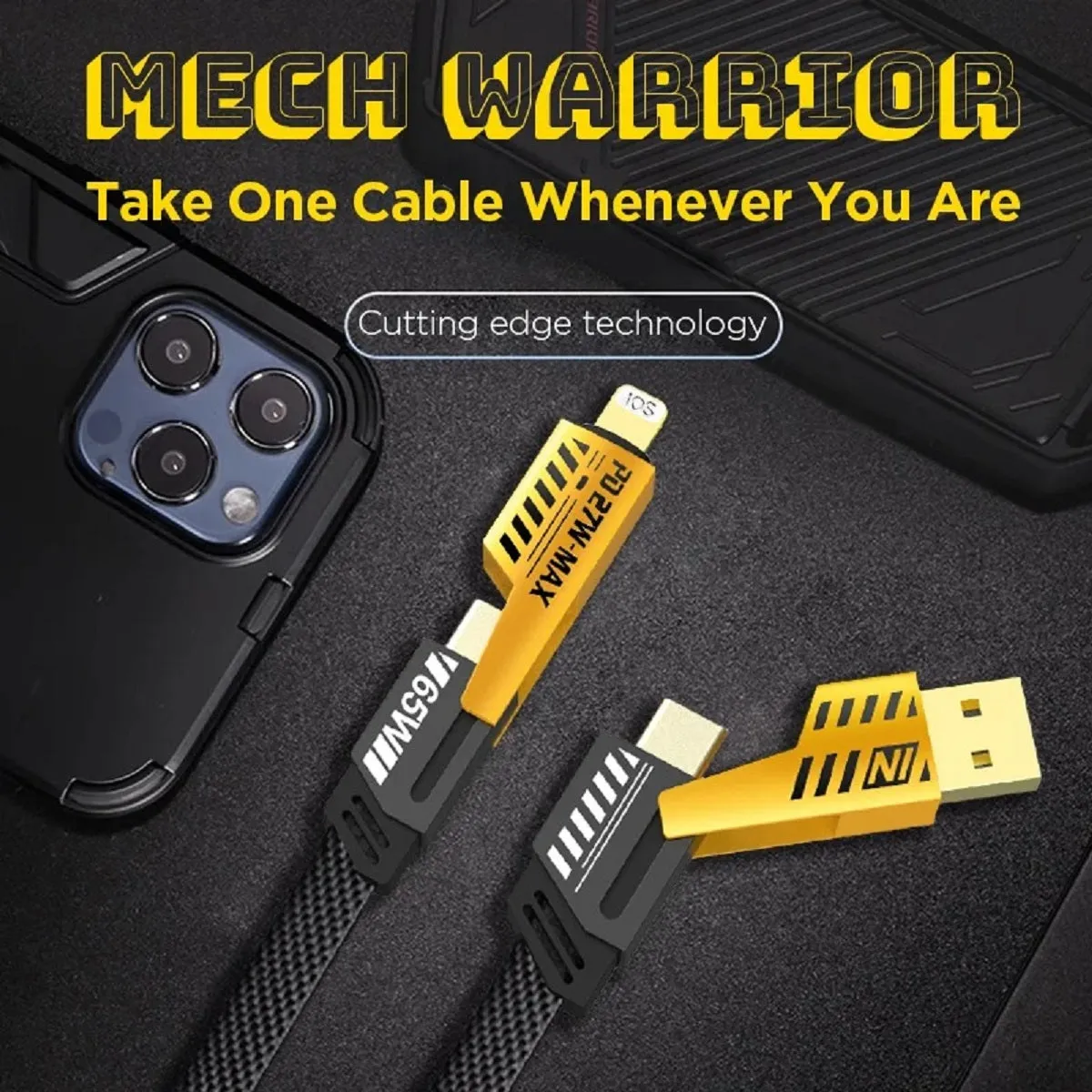 4 in 1 Multi Charging Cable