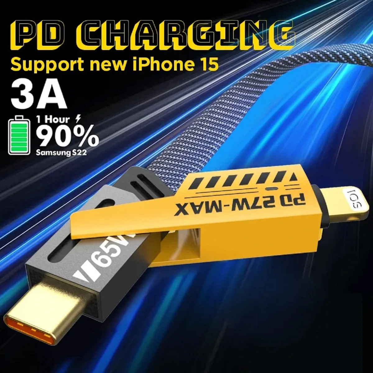 4 in 1 Multi Charging Cable
