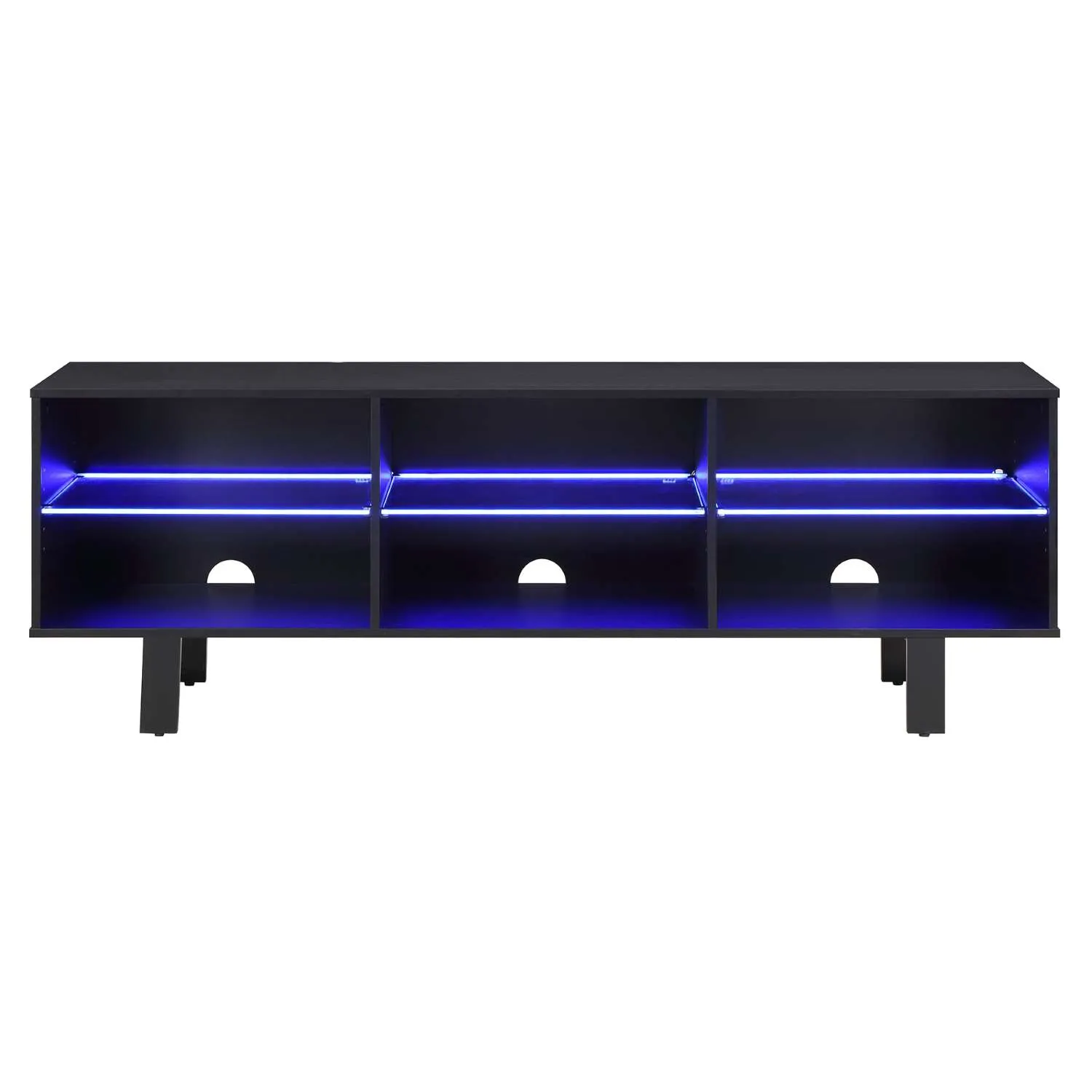 65” Illumina TV Stand - Black