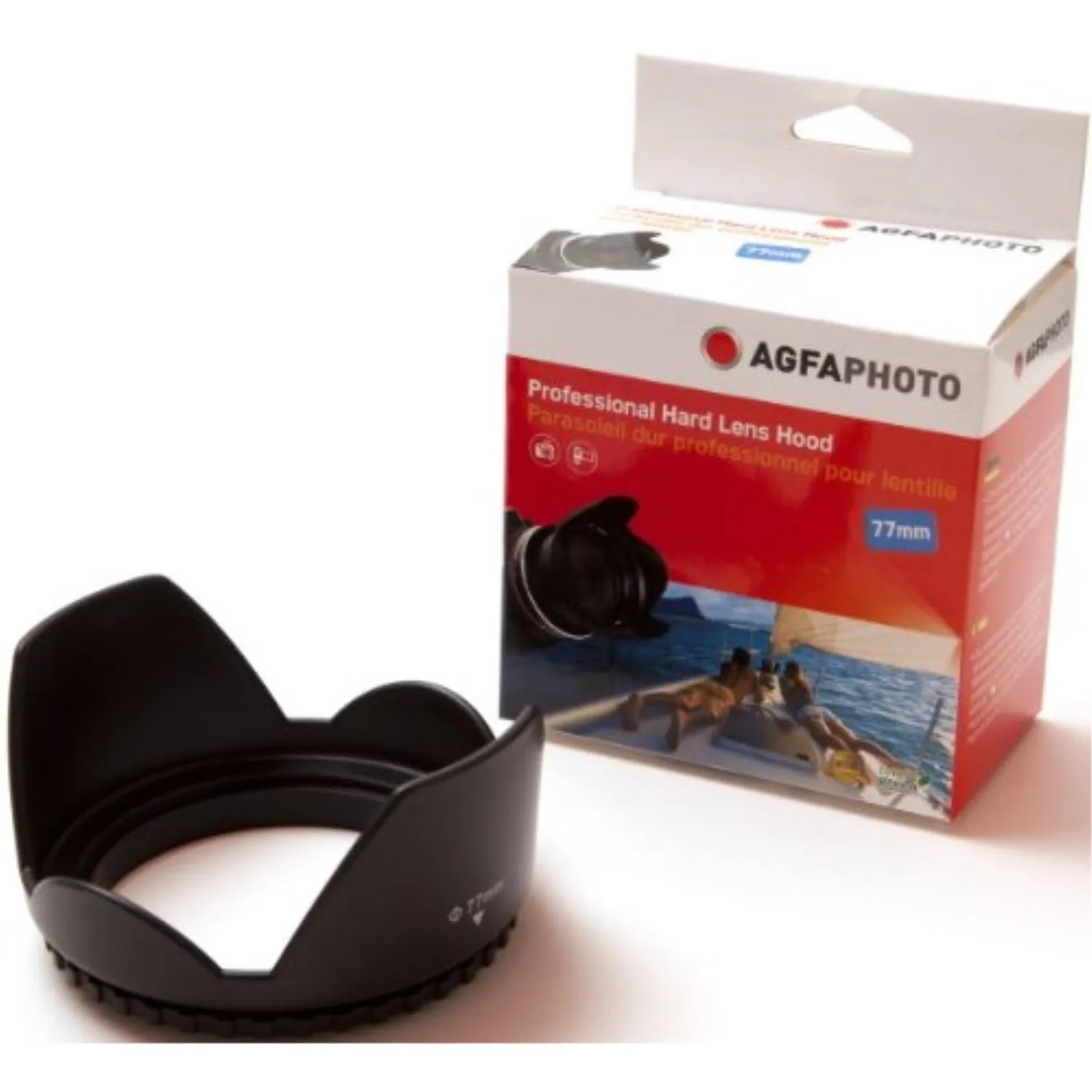 77mm Professional Deluxe Hard Lens Hood