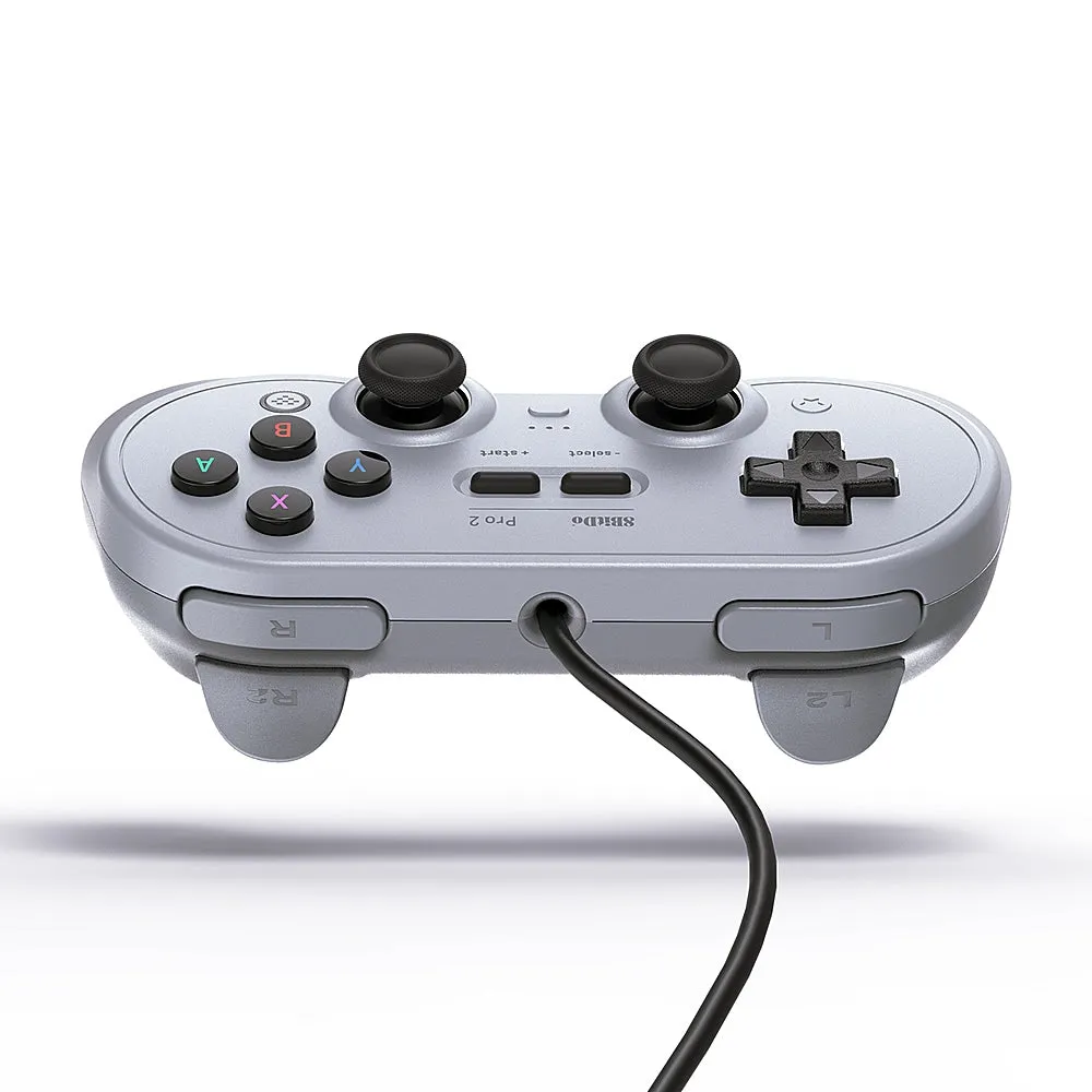 8BitDo - Pro 2 Wired Gamepad - Gray