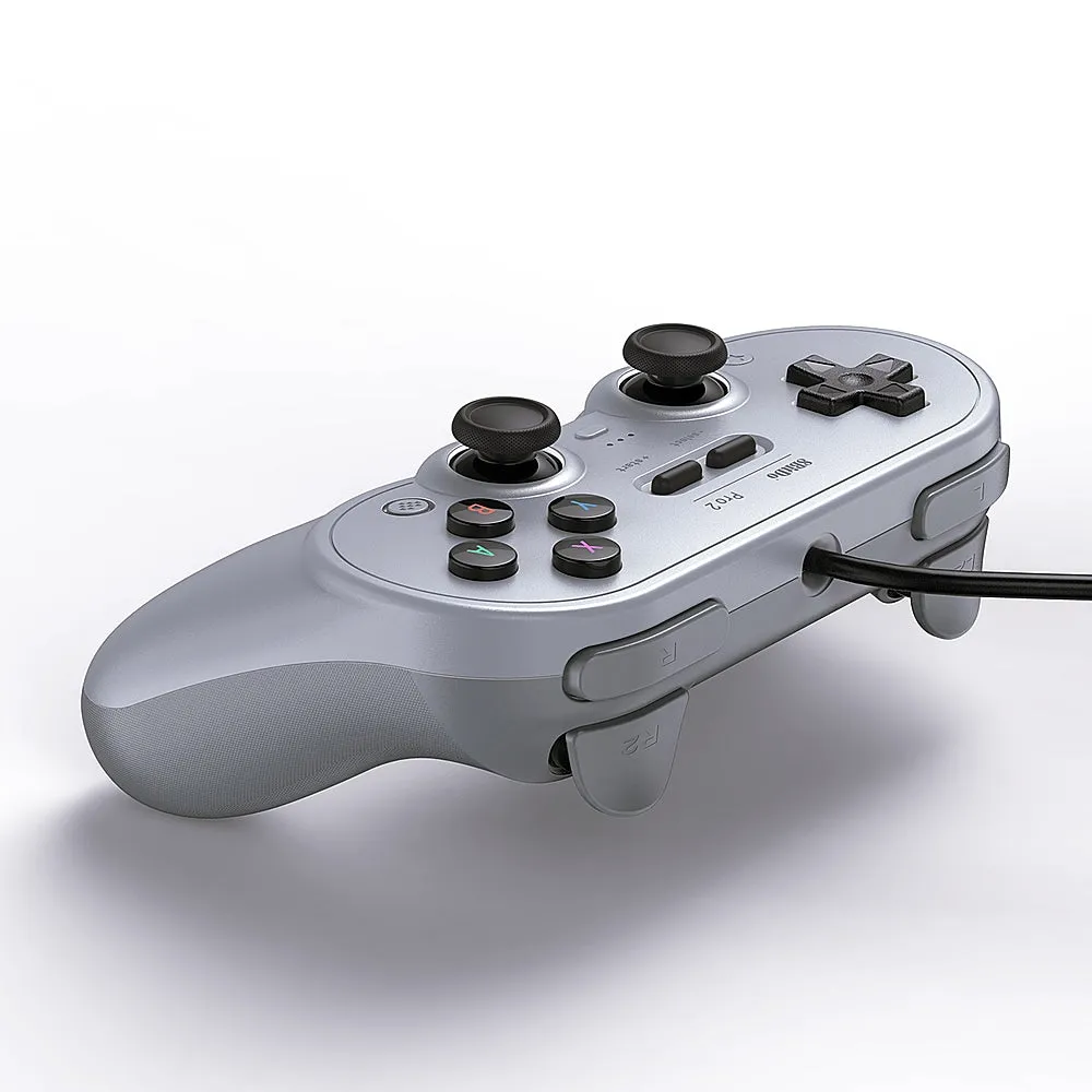 8BitDo - Pro 2 Wired Gamepad - Gray