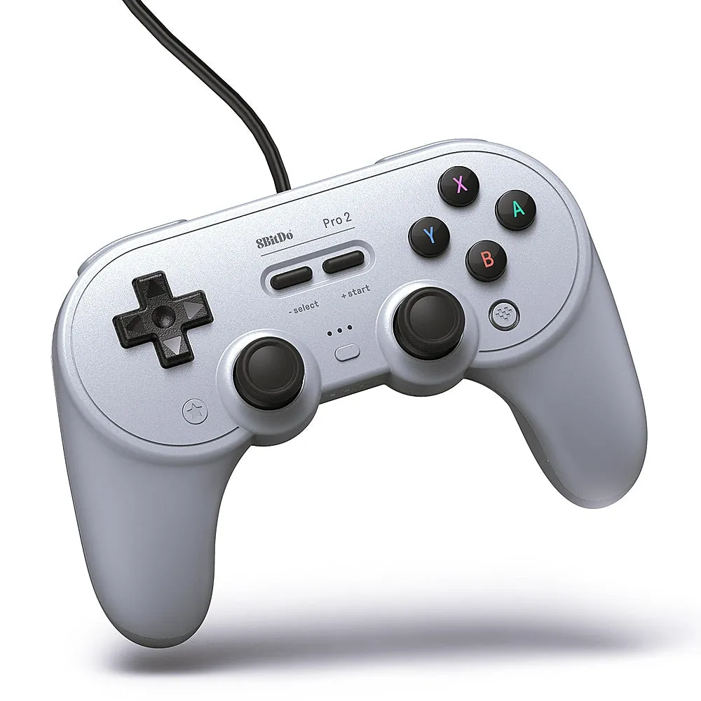 8BitDo - Pro 2 Wired Gamepad - Gray