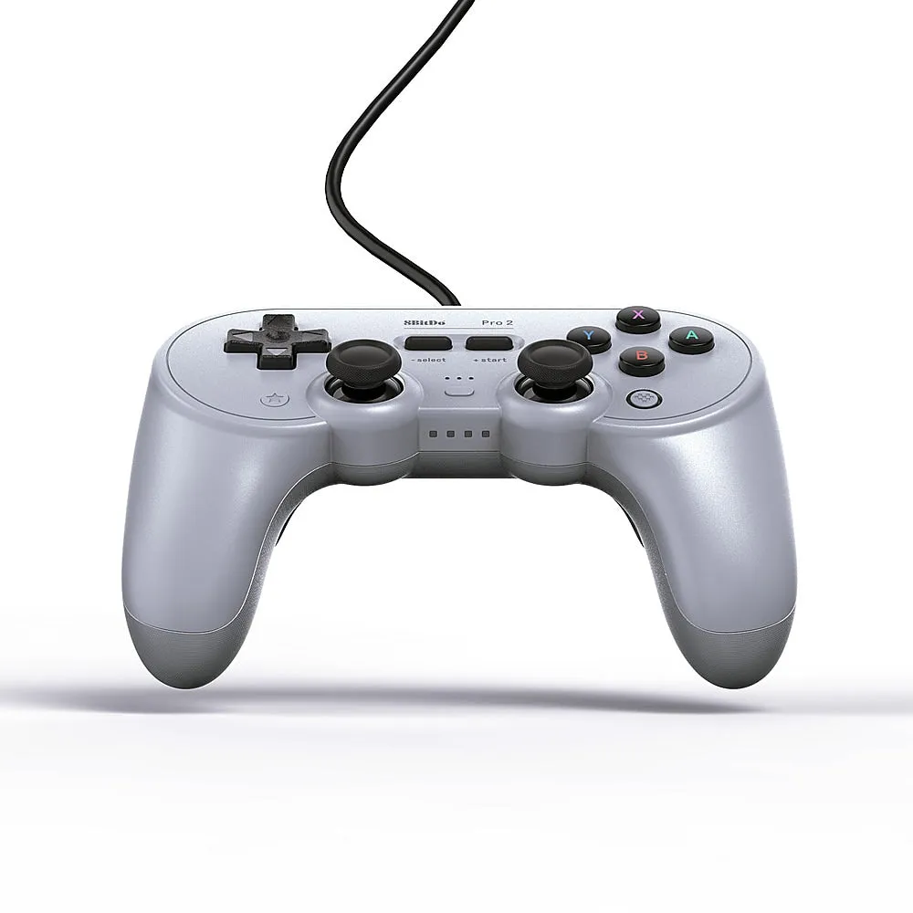 8BitDo - Pro 2 Wired Gamepad - Gray
