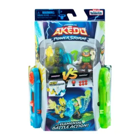Akedo S4 Powerstorm vs Pack Shortout Vs Sandtrap