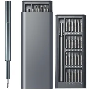 Anspect Precision Screwdriver Set, 24 in 1 Mini Screwdriver, Magnetic Driver Bits Set, Pocket Manual Screwdriver Tool Set, Repair Tool Kit