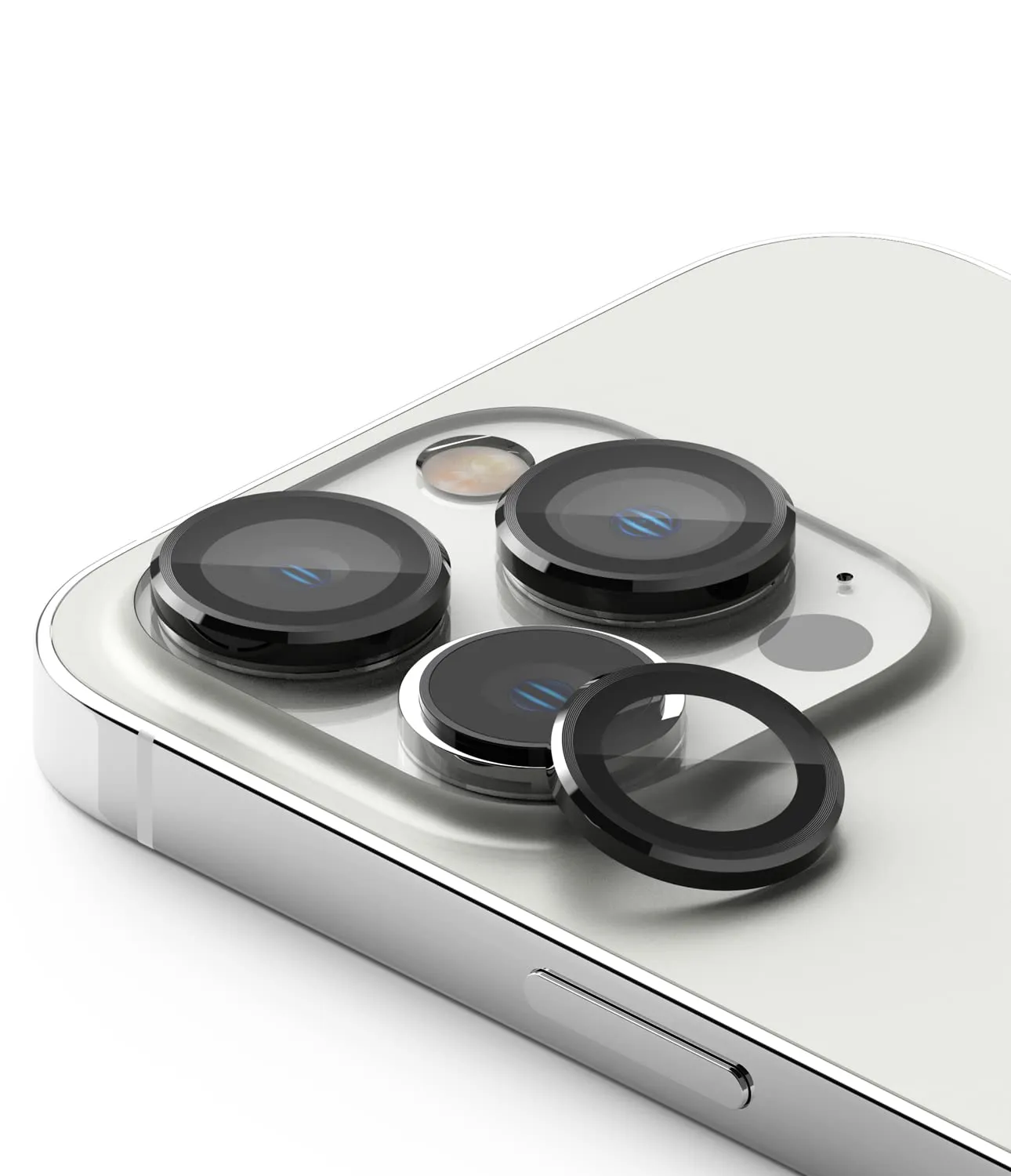 Apple iPhone 14 Pro / 14 Pro Max Camera Lens Frame Glass  | Black