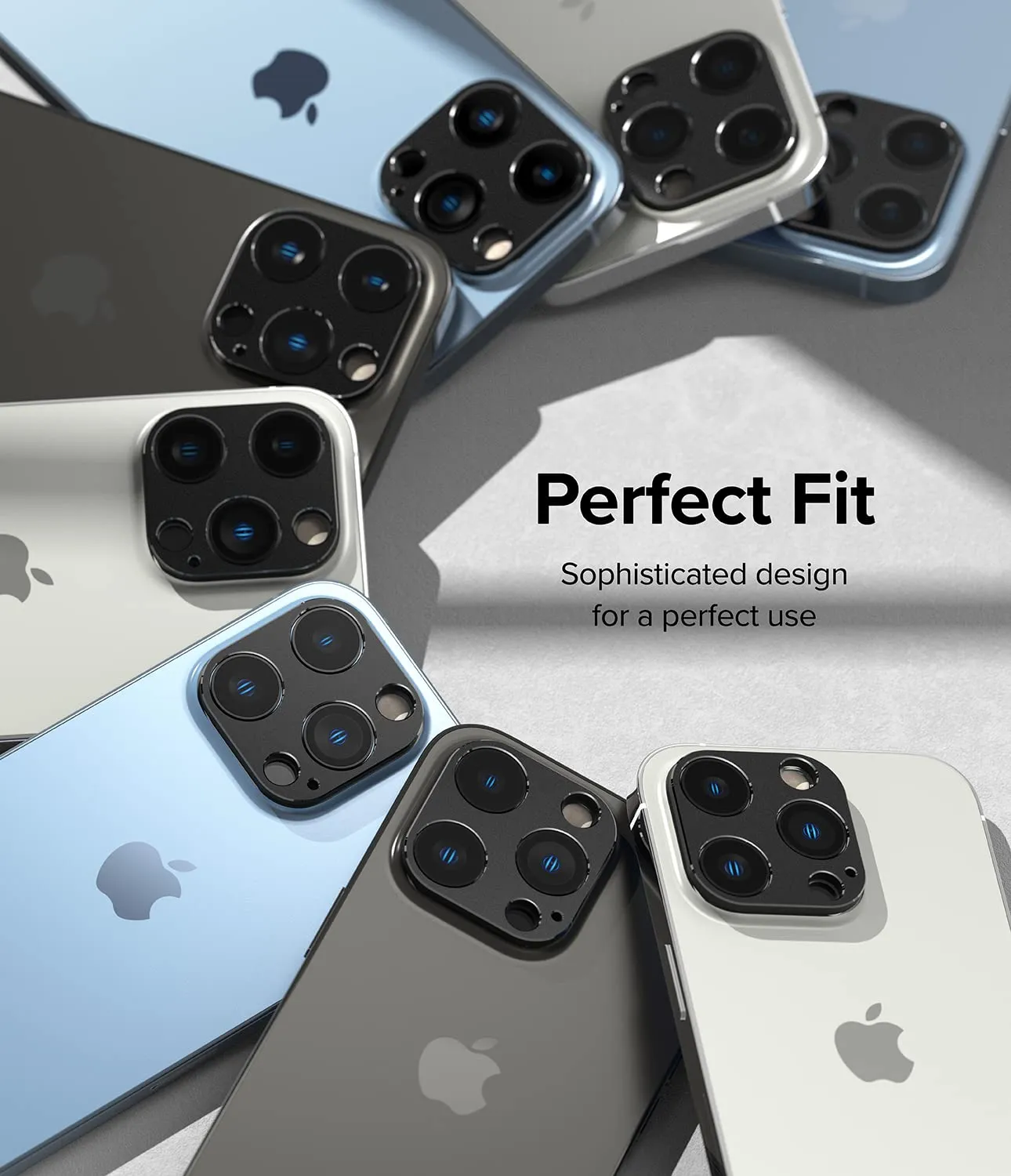 Apple iPhone 14 Pro / 14 Pro Max Lens protectors| Camera Styling| Black