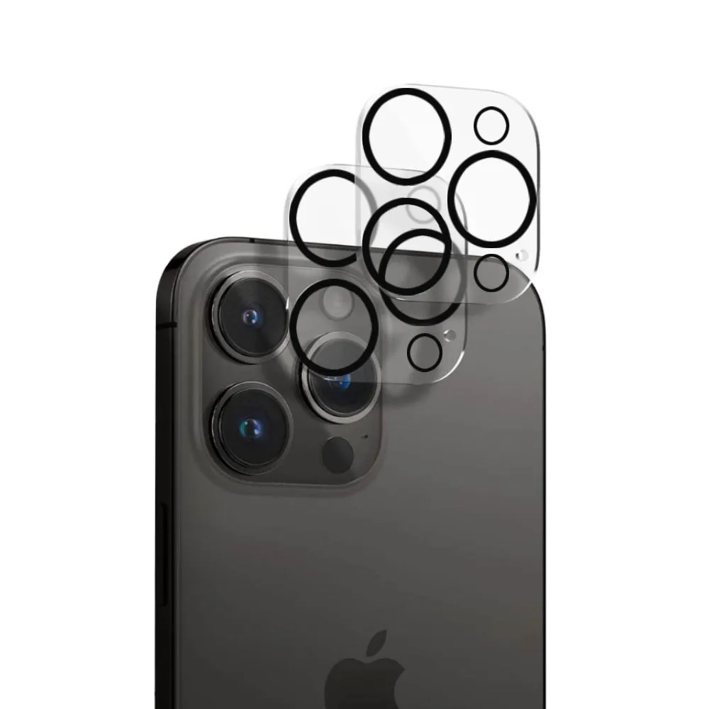 Apple iPhone 14 Pro Max Lens Protector | Tempered Glass|Pack Of 2 | Clear