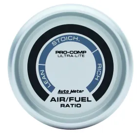 AutoMeter 4375 GAUGE; AIR/FUEL RATIO-NARROWBAND; 2 1/16in.; LEAN-RICH; LED ARRAY; ULTRA-LITE