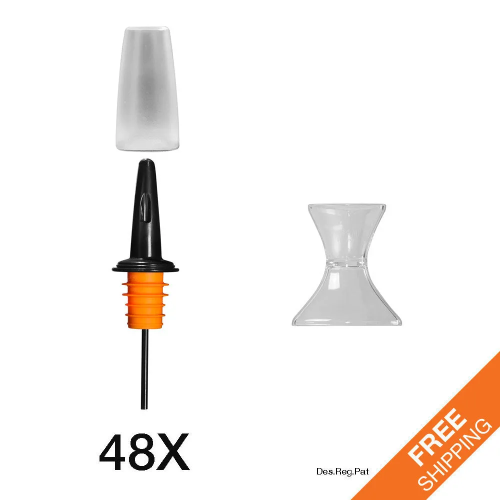 BarFlow™ 48 Pack with 48 Snap-On Protectors™ & Bonus 1 ProBarJig™