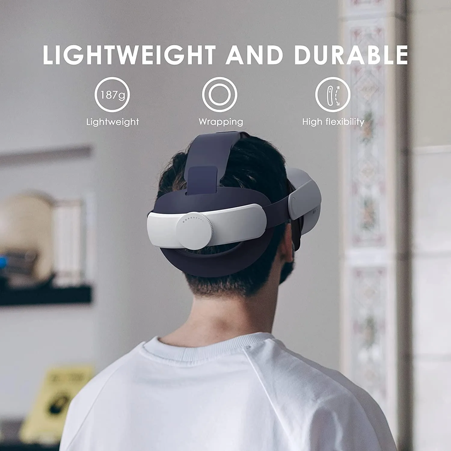 BOBOVR M1 Plus Head Strap Compatible With Oculus Quest 2 (M1 PLUS)