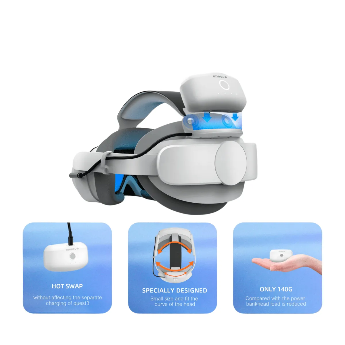 BOBOVR P4S | Pico 4 Ultra &amp; Ultra Enterprise Upgrade Kit