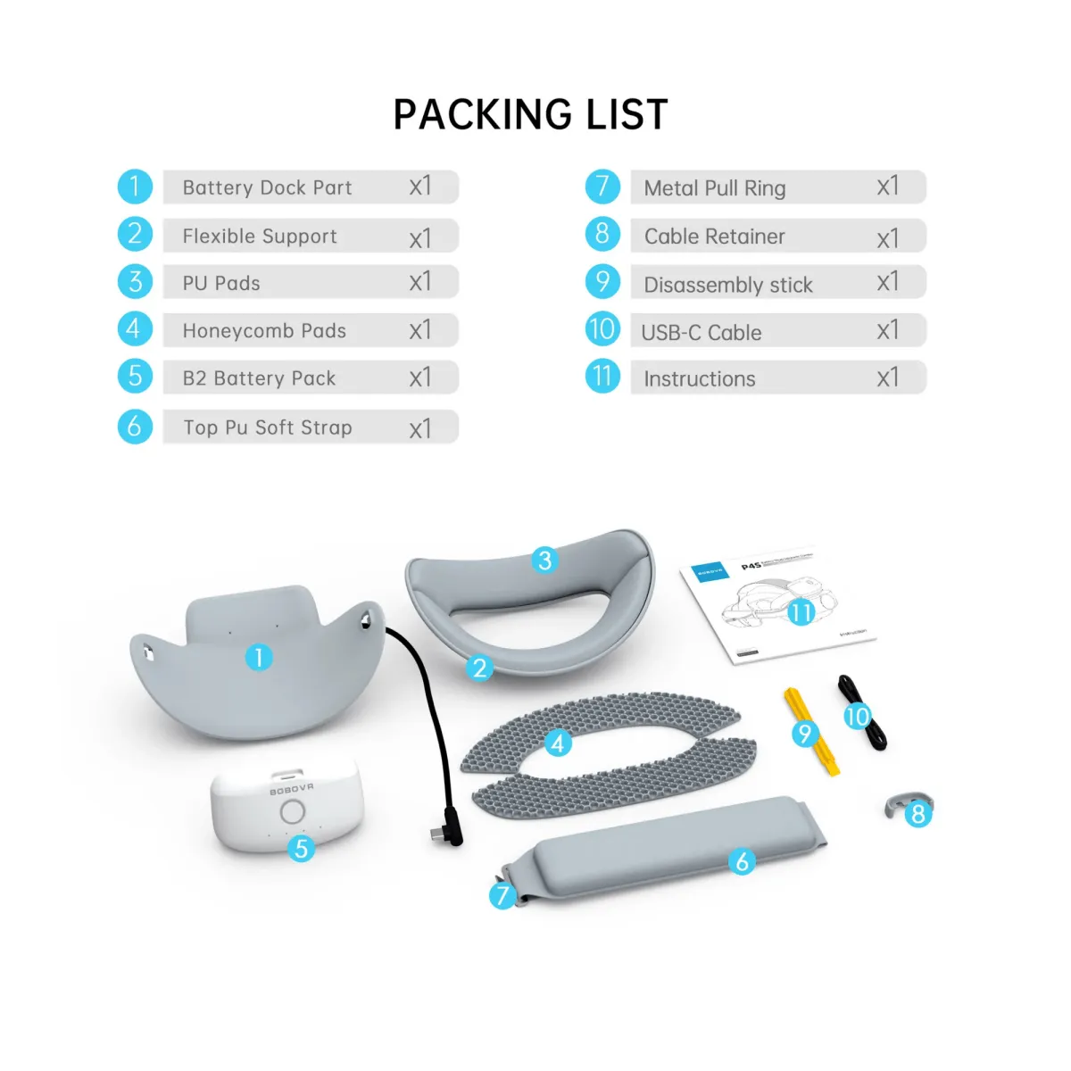 BOBOVR P4S | Pico 4 Ultra &amp; Ultra Enterprise Upgrade Kit