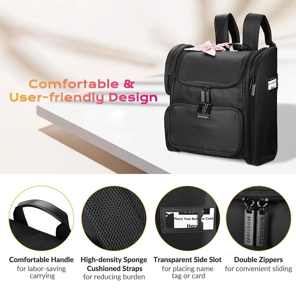 Byootique Fuhold Cosmetology Rolling Case & Hair Tool Travel Bag