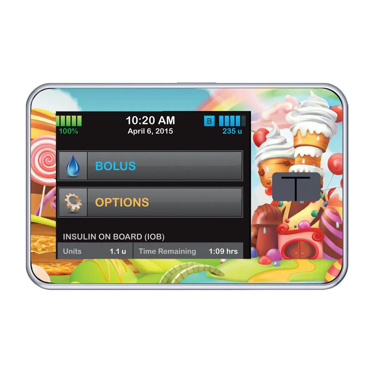 Candy Castle Sticker for Tandem t:slim