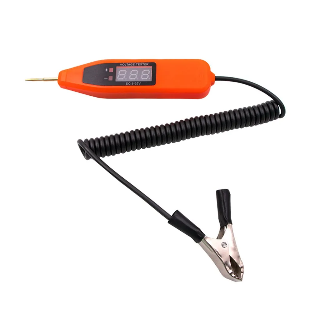 Car Circuit Tester Digital Display Voltage Detection Pen Repair