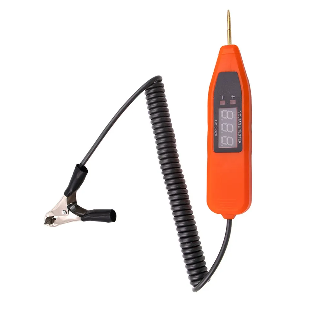 Car Circuit Tester Digital Display Voltage Detection Pen Repair