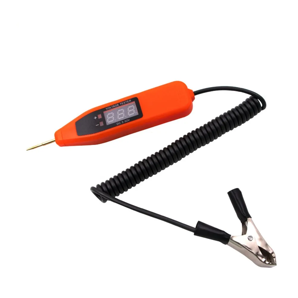 Car Circuit Tester Digital Display Voltage Detection Pen Repair