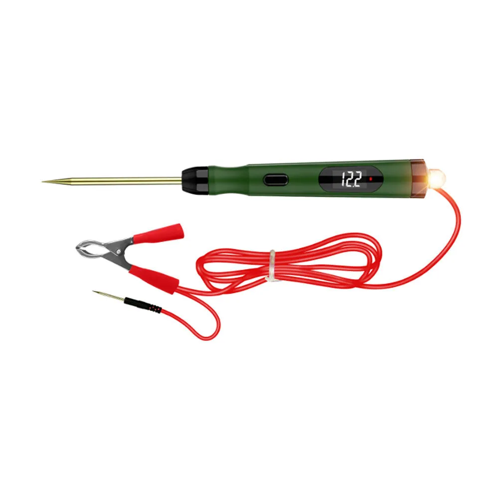 Car Electrical Circuit Tester Probe with Light Bulb Digital