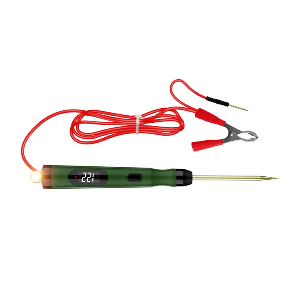 Car Electrical Circuit Tester Probe with Light Bulb Digital