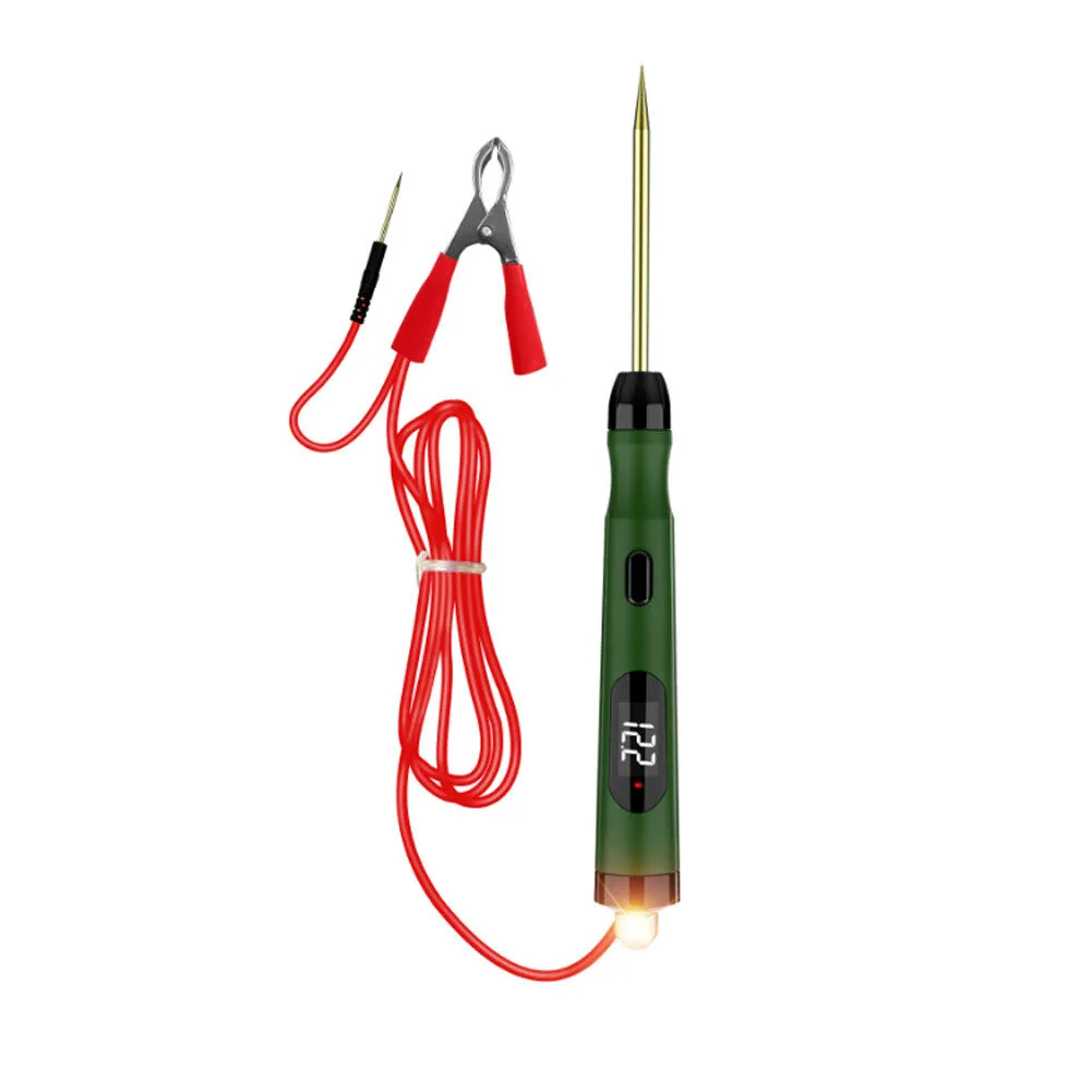 Car Electrical Circuit Tester Probe with Light Bulb Digital