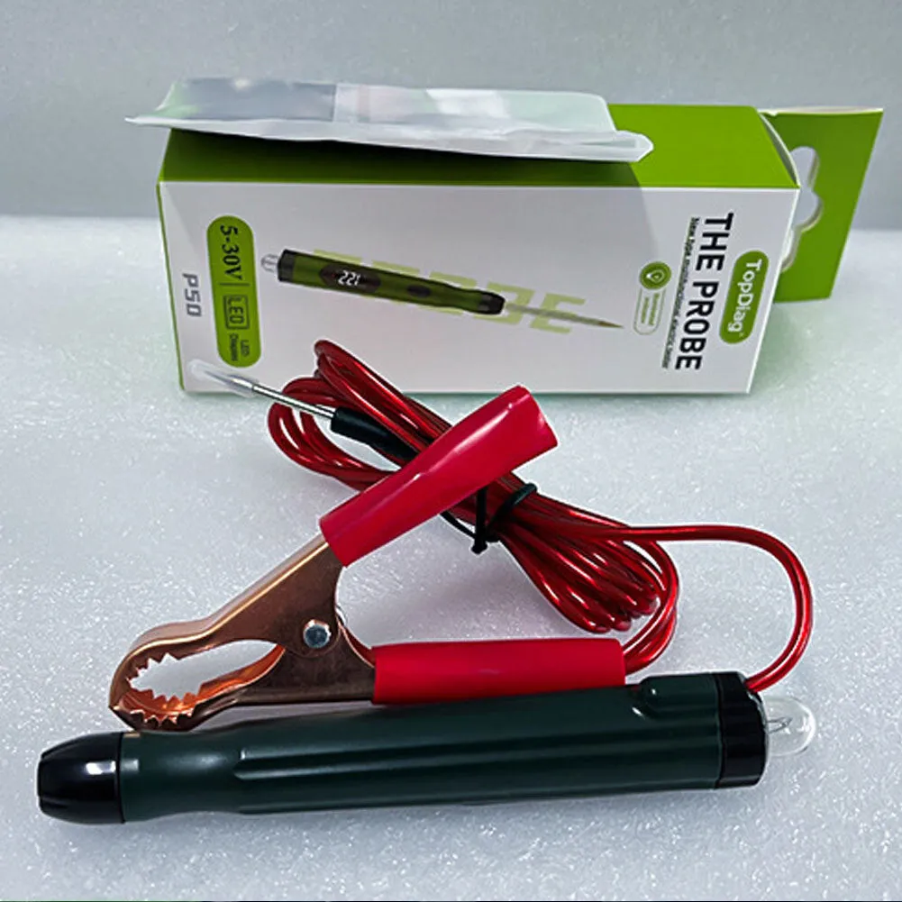 Car Electrical Circuit Tester Probe with Light Bulb Digital
