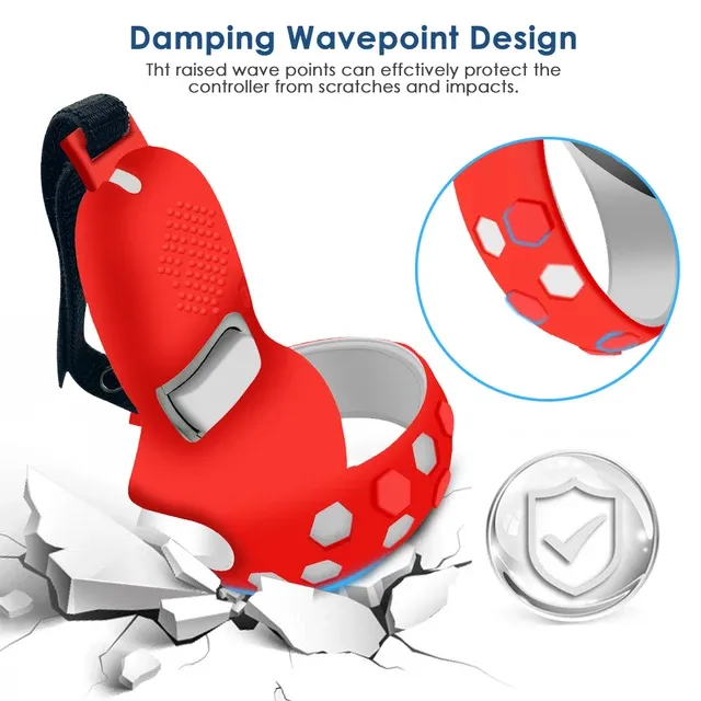 Controller Grip Cover with Handle for Meta Quest 2