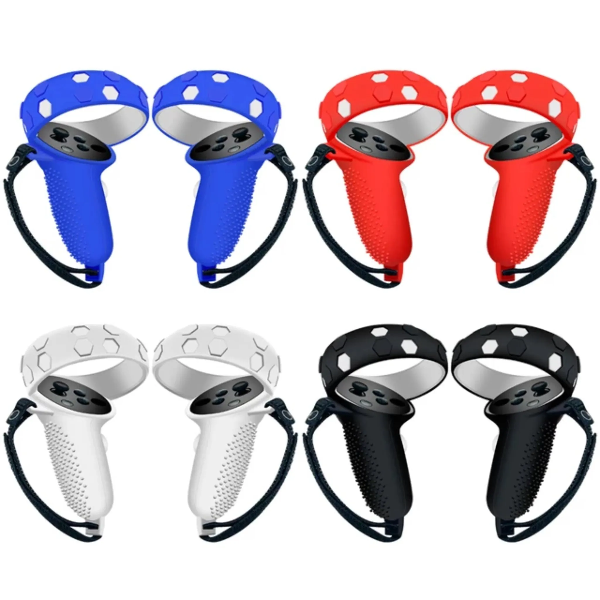 Controller Grip Cover with Handle for Meta Quest 2