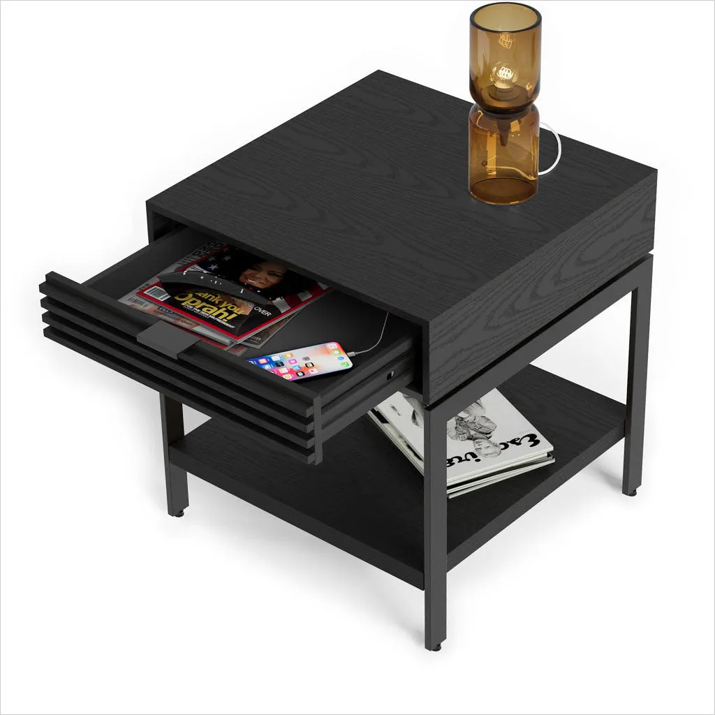 Cora End Table - Ebonized Ash