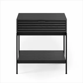 Cora End Table - Ebonized Ash