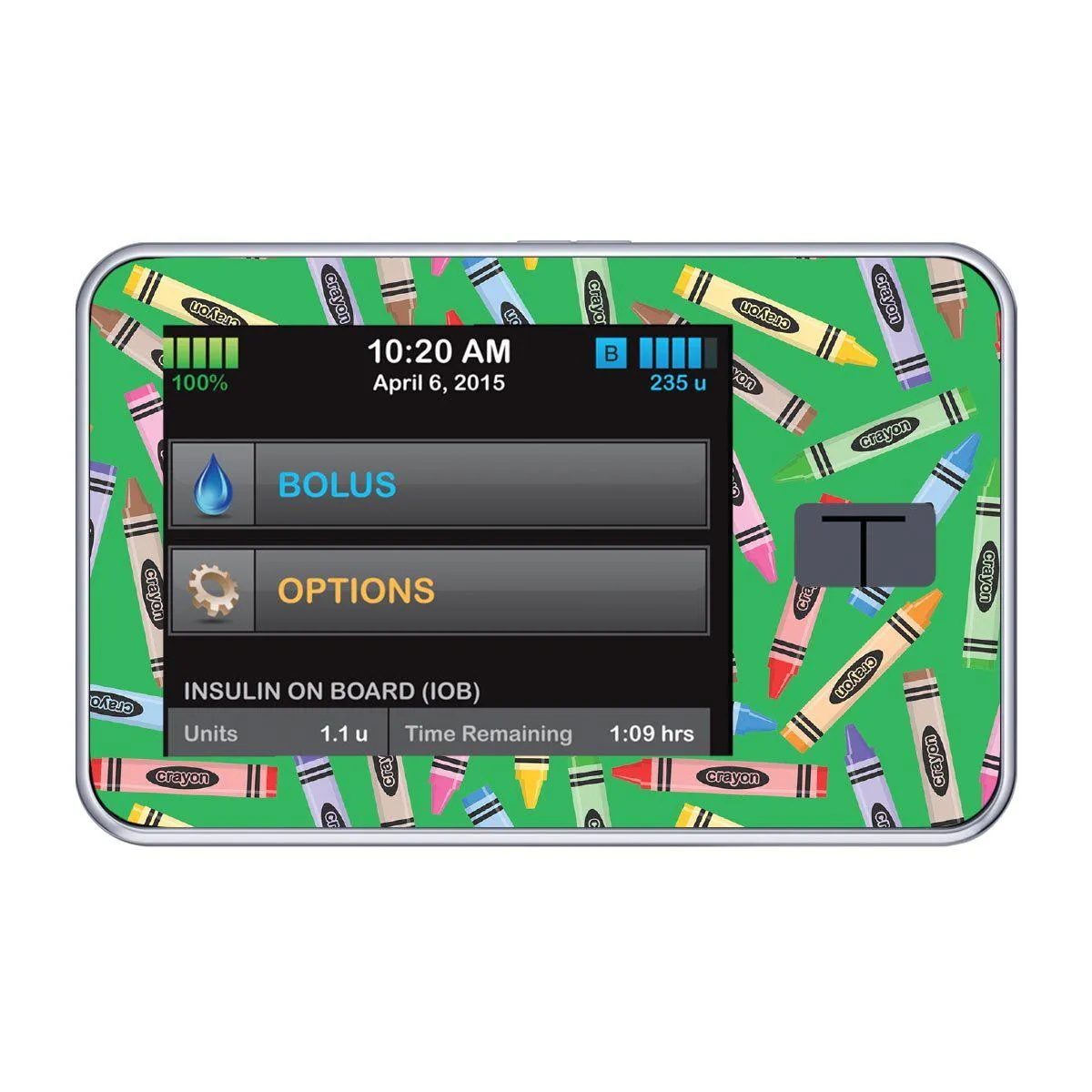 Crayons Sticker for Tandem t:slim