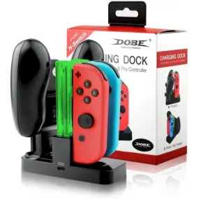 Dobe Charging Dock for Nintendo Switch Joy-Con & Pro Controllers