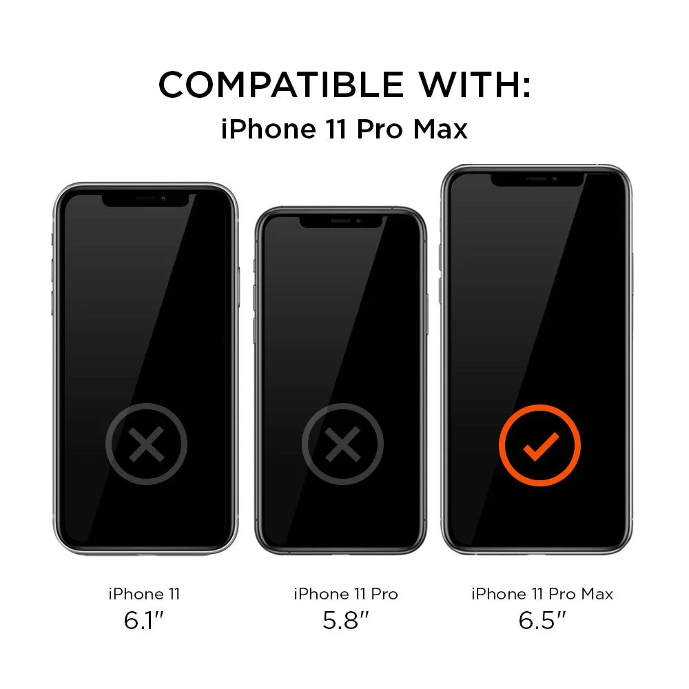 Eiger Mountain Glass 3D Camera Lens Protector for Apple iPhone 11 Pro / 11 Pro Max