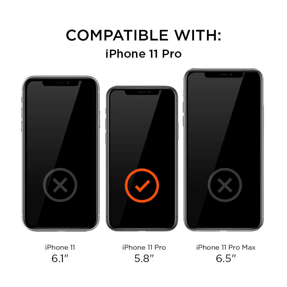 Eiger Mountain Glass 3D Camera Lens Protector for Apple iPhone 11 Pro / 11 Pro Max