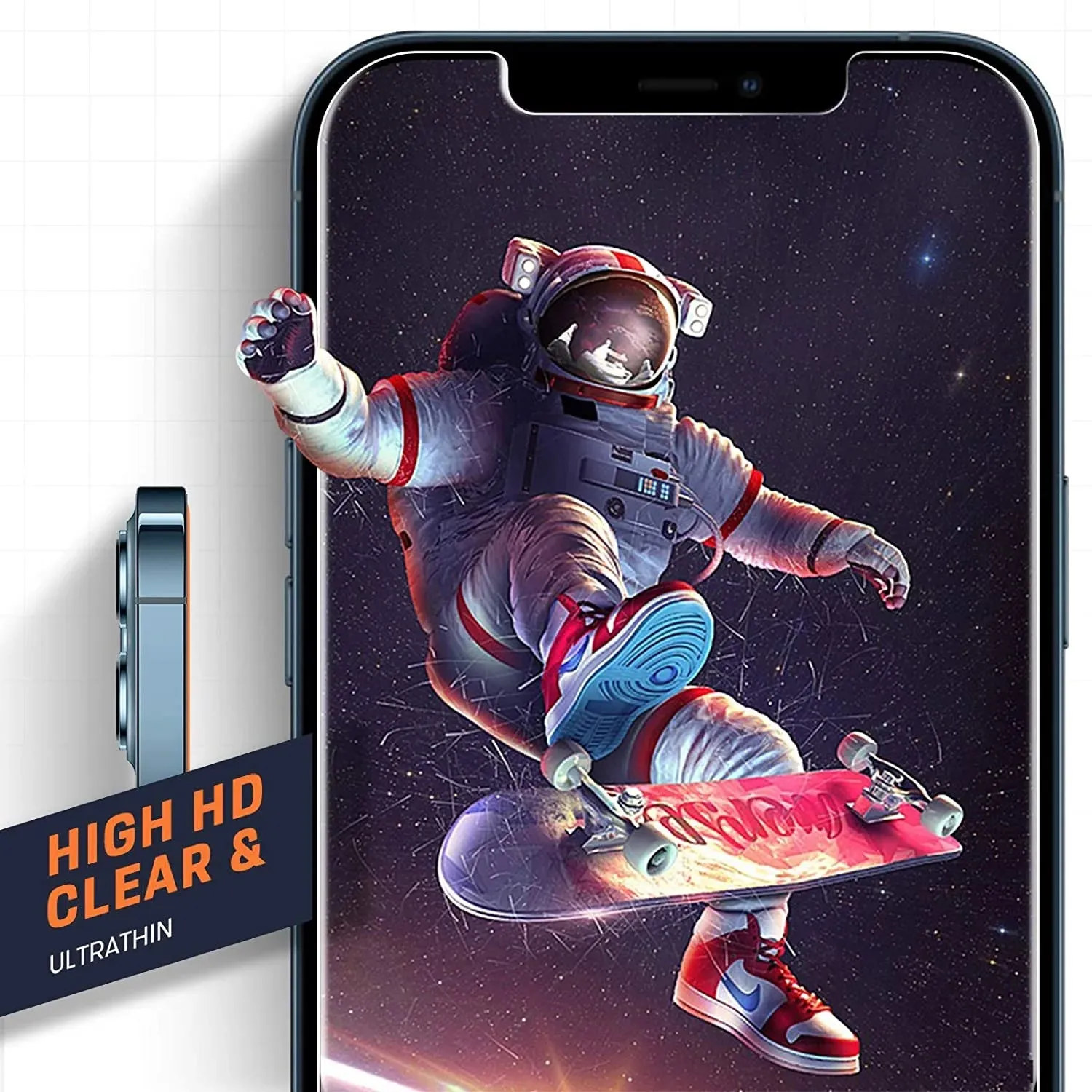 Entronix Case Screen Protector Bundle with Camera Cover Designed for Apple iPhone 11 Pro Max Clear 9H Hardness,Bubble Free Easy Install,2 PACK