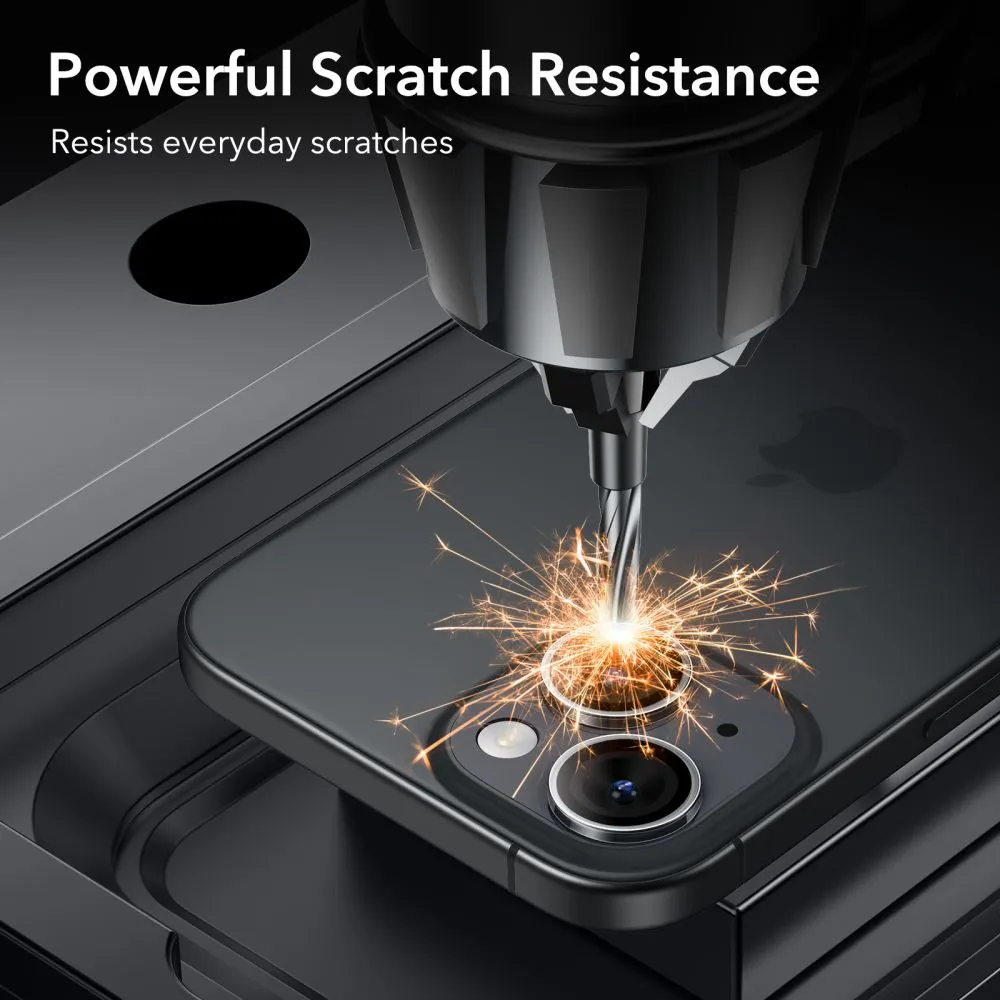 ESR Camera Lens Protector Cover & Styling for Apple iPhone 15 / 15 Plus - Clear