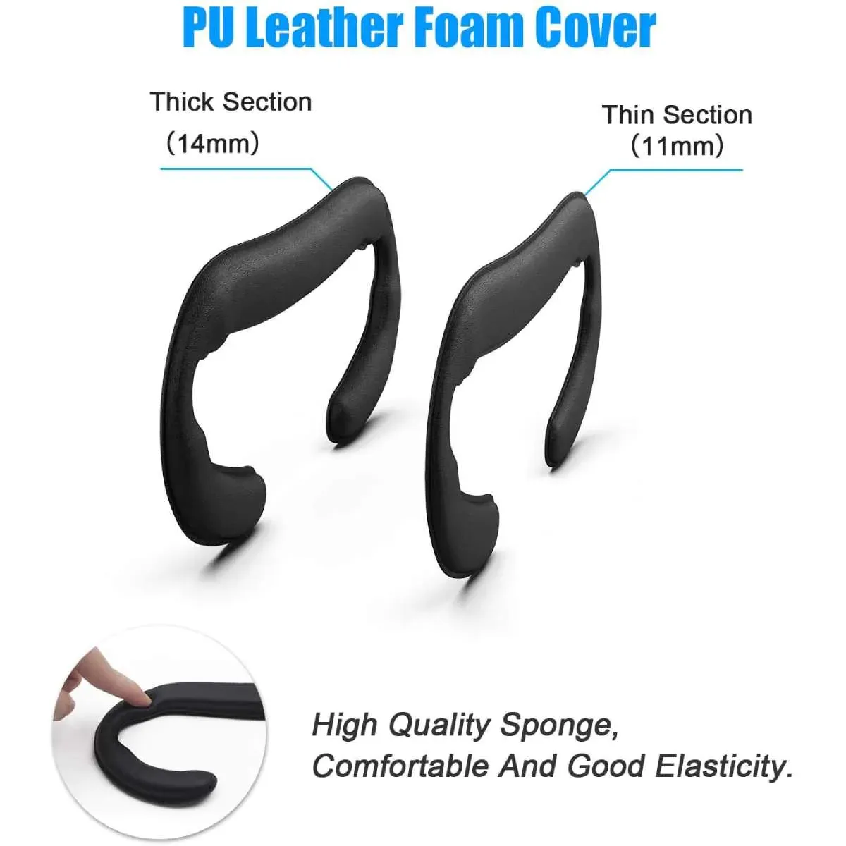 Facial Interface Bracket - PU leather face cover | for Valve Index