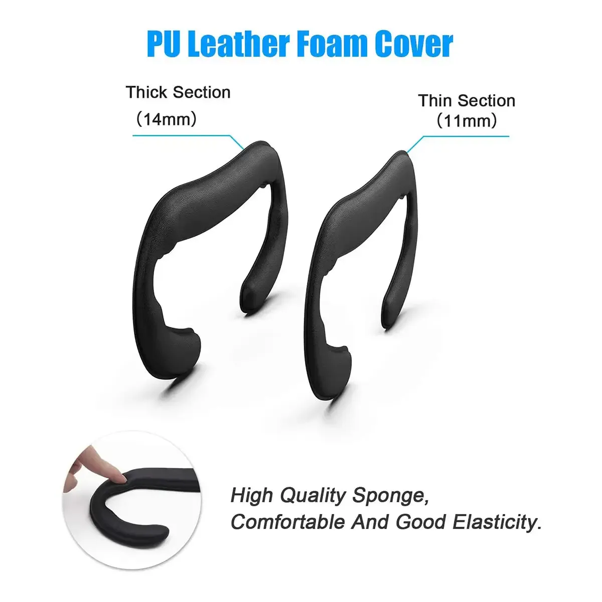Facial Interface Bracket - PU leather face cover | for Valve Index