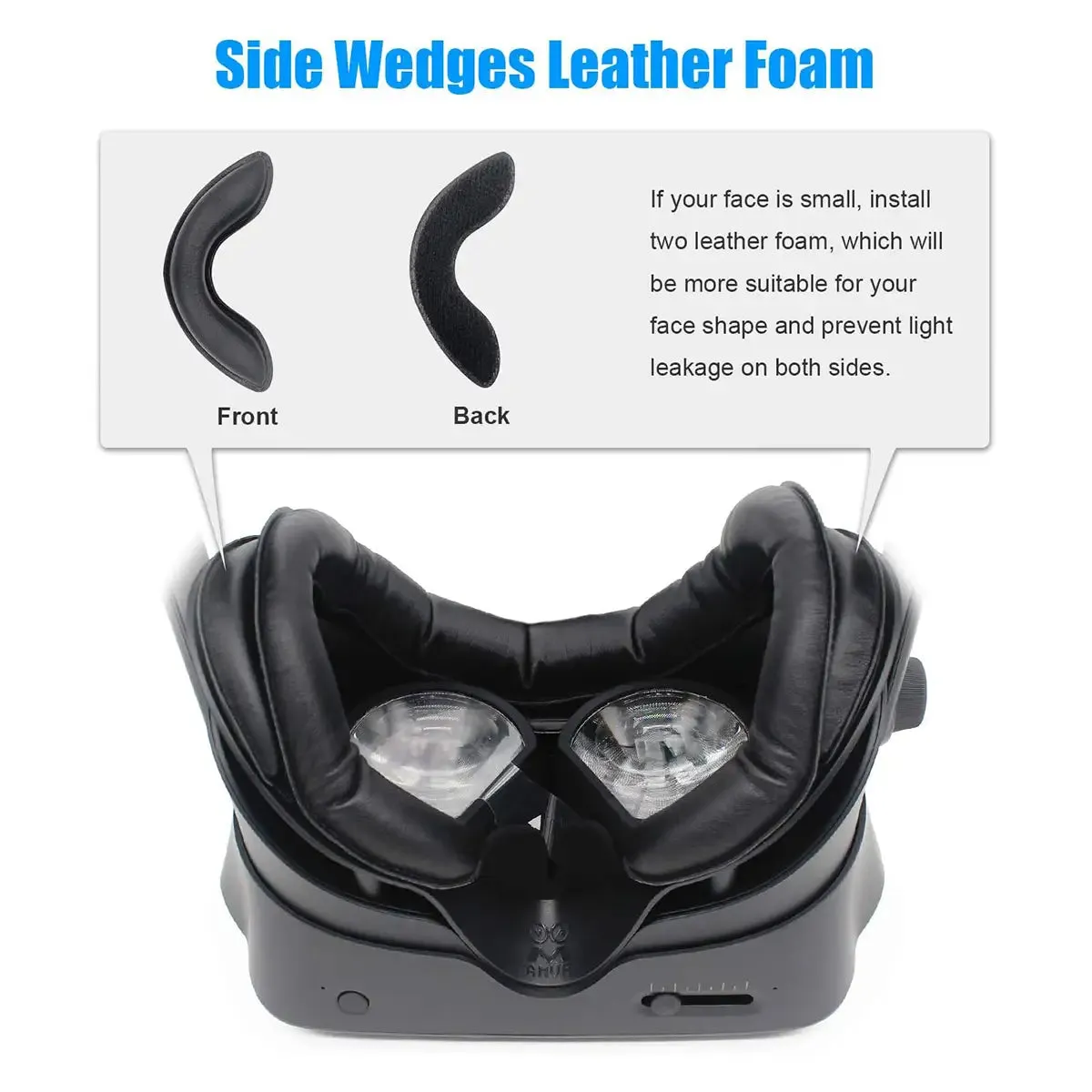 Facial Interface Bracket - PU leather face cover | for Valve Index