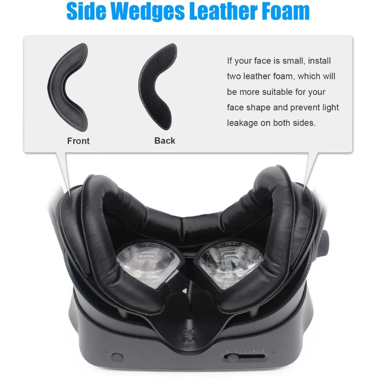 Facial Interface Bracket - PU leather face cover | for Valve Index