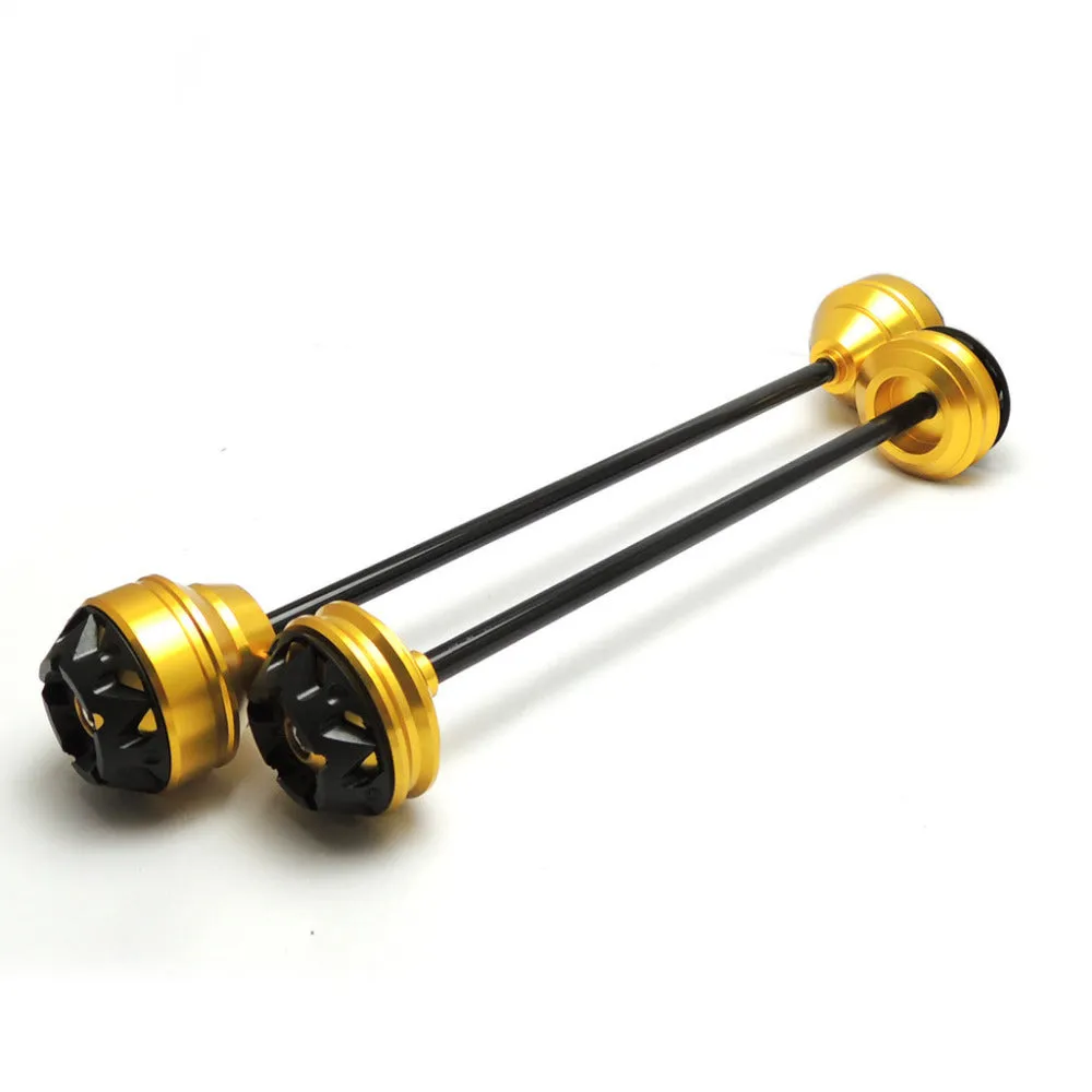 For YAMAHA MT-09 FZ09 MT09 Front Rear Axle Crash Mushrooms
