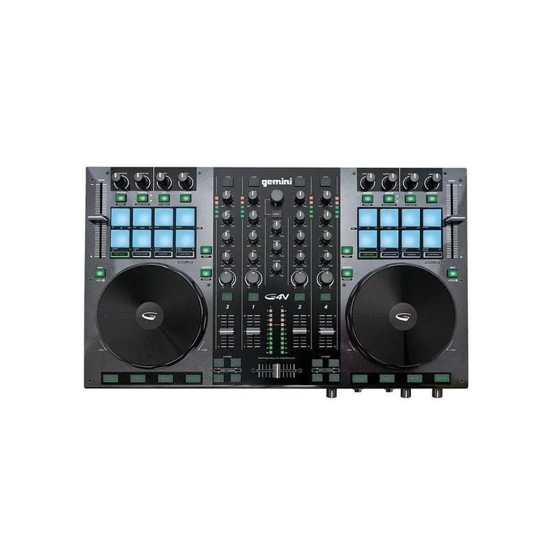 G4V: 4-Channel Virtual DJ Controller