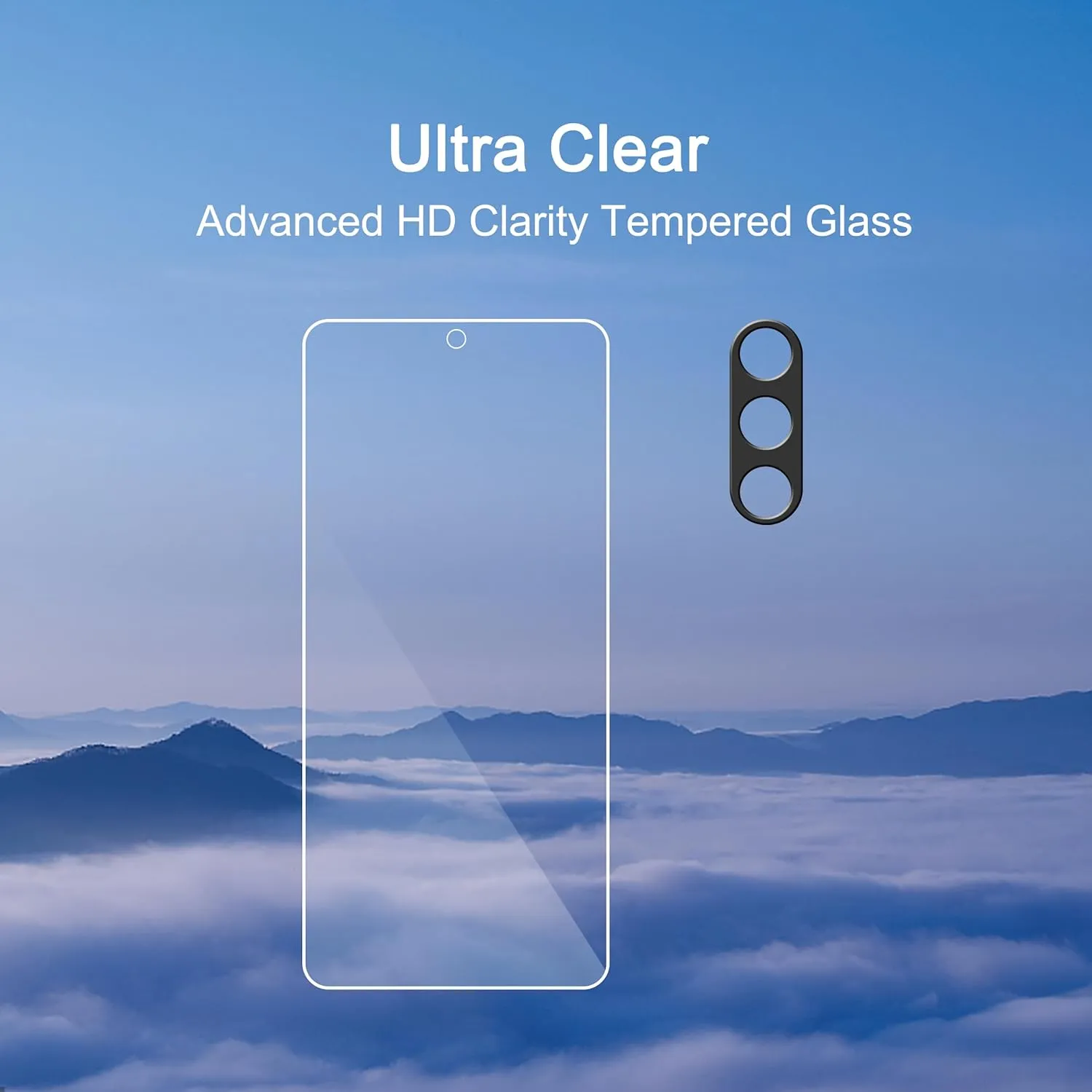 Galaxy S24 3 Pack 3 Pack Camera Lens Tempered Glass Fingerprint Scratch Case