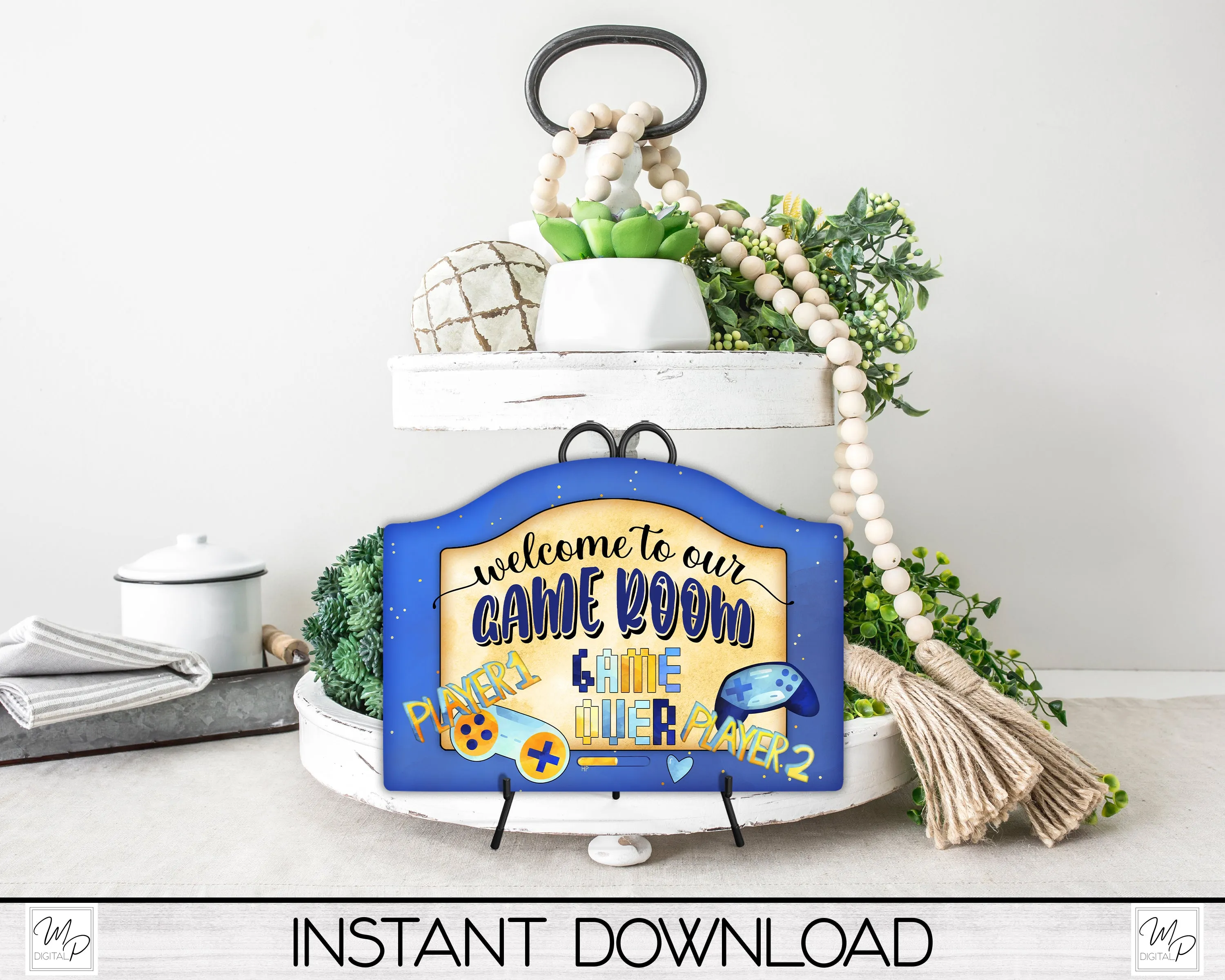 Game Room PNG Design for Sublimation of Signs, Digital Download