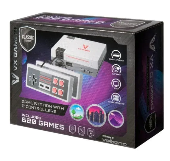 Game System w/ 2 Controllers VX Gaming Volkano